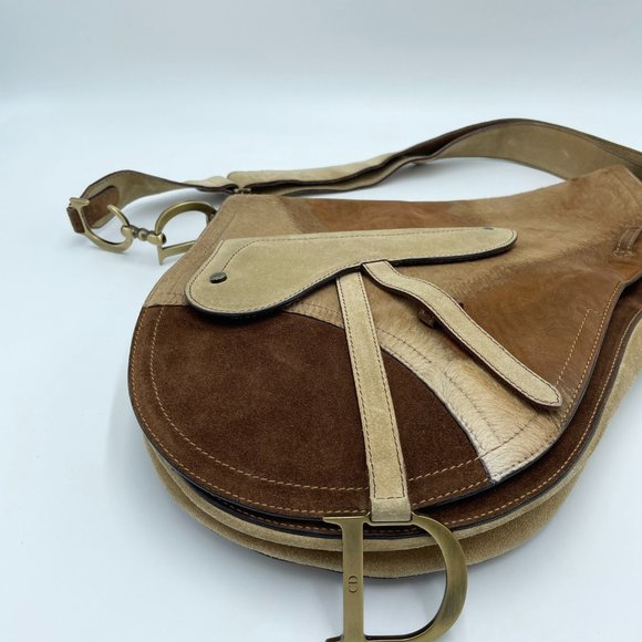 Dior Handbags - Christian Dior by John Galliano - 2002 Pony Hair Saddle Bag